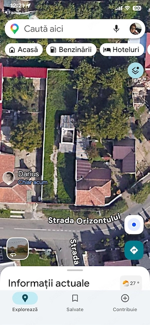 vand teren intravilan cu constructie