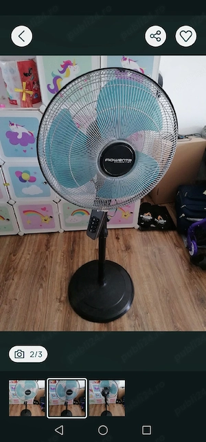 Ventilator Rowenta  - imagine 3