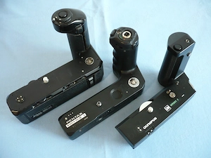 Nikon MD-11, Olympus winder II, Pentax winder ME II