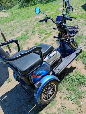 Tricicleta electrica moped - imagine 3