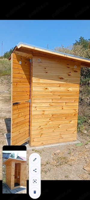 Toaletă pt exterior