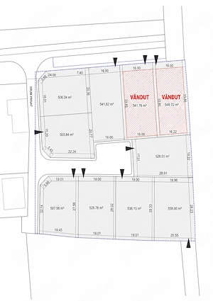 Parcele teren intravilan Săcălaz   zona centrală, vatra veche | PUZ P+2E+M | utilități - imagine 6