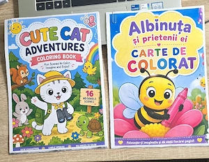 Carti de colorat pentru copii 