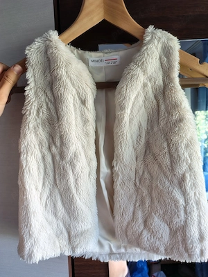 Vesta copii Minoti, Vesta fetite 3-4 ani. Fluffy Vest