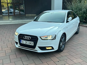 Audi a4 2015 automat distronic webasto alb perlat - imagine 3