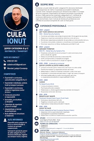 Doresc angajare cu începere  01.09.2026