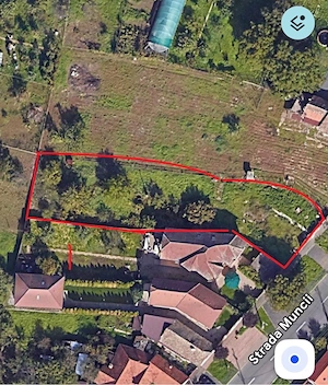 Proprietar   Teren intravilan 962 mp, Aradul Nou, Str. Muncii, toate utilitățile