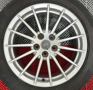jante audi 17 originale fara anvelope - imagine 5
