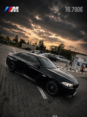 BMW Seria 5 F10 520d, PACHET M Fabrica, Garanții active, ISTORIC, Mașina personală! 