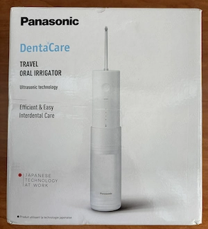 Vand Irigator Bucal Panasonic EW-DJ4B-W503, cu acumulator   pentru calatorii