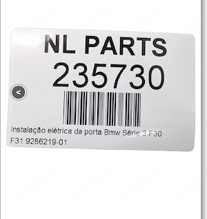 Cablaj audio usa stânga față bmw f30 f80 harness f30 f 80față stânga nonlci și lci - imagine 9