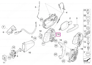 încuietoare usa stânga față încuietoare bmw E81 E82 E87 f20 f21 f22 f23 e90 e92 e92 f30 f31 f34 f10 