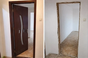 Demontare usi apartamente   case