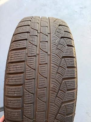Jante BMW originale Style 395 R17 + anvelope de iarnă Pirelli - imagine 3