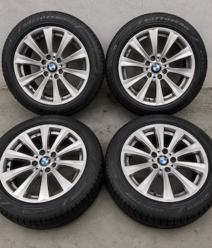 Jante BMW originale Style 395 R17 + anvelope de iarnă Pirelli