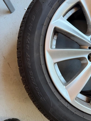 Jante BMW originale Style 395 R17 + anvelope de iarnă Pirelli - imagine 4