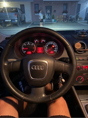 audi a3 8p sportback 2.0 tdi 6+1 panoramic, alcantara - imagine 2