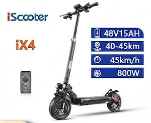 Trotineta electrica IASI Iscoter IX4 viteaza 45km noua