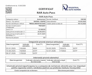 Skoda Rapid 1,6 Tdi Berlina, 2015, inmatriculat, distributie schimbata  - imagine 10