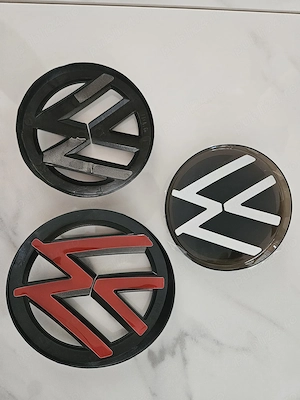Emblema neagra Volkswagen - imagine 2