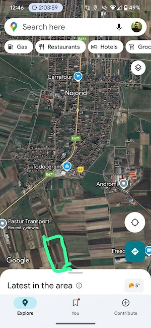 teren 4.634 mp în Nojorid-Bihor   puz zonă industrială -  20   mp - imagine 2