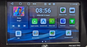 GPS tancul mic - S937 PRO 4GB RAM 64GB STOCARE 7 inch Android 13 WiFi NETFLIX, Trafic online, TV