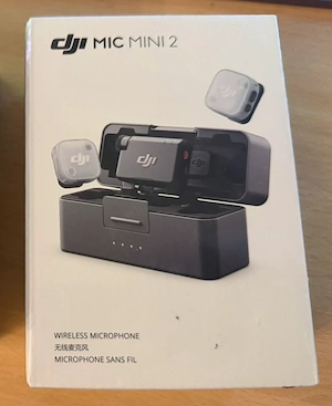 DJI Mic Mini 2 (2 TX + 1 RX + Charging Case)