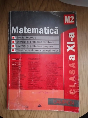 culegere matematica M2