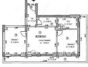 Apartament premium 3 Camere 2 Bai | Vedere Panoramica | Aradului-Regina Maria - imagine 4