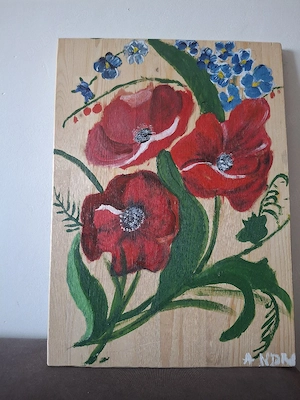 Tablou handmade, Eleganță florală