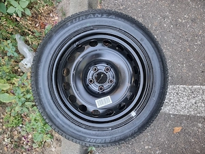 Roata rezerva VW-Audi-Skoda Bridgestone 205/55 R16 91W - imagine 2