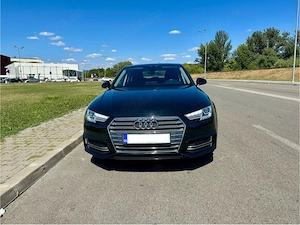 Audi A4 B9 2.0 TDI 150CP S-Tronic Automata   Interior Piele Maro   2016 - imagine 7