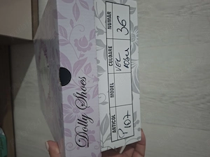 Pantofi Doly Shoes , mărimea 36 , culoarea rosu