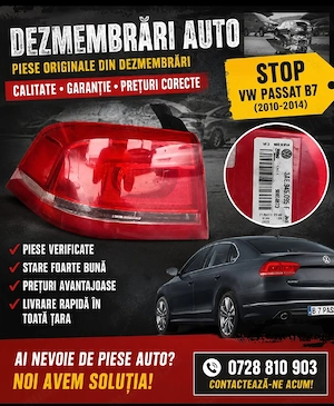 Stop stanga VW passat b7