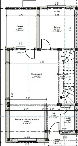 Sacalaz, 1/2 Duplex pe Etaj, 4 Camere,2 Bai,Terasa Acoperita - imagine 20
