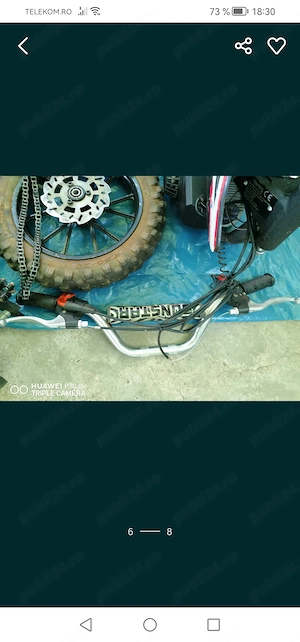 SUNSTAR MONSTER Mini motor cross bike de la 16 Ani - imagine 5