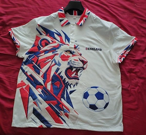 Tricou barbatesc British Football Lion, marime 3XL, nou - nepurtat