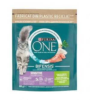Hrana uscata pentru pisici adulte Purina Sensitive 800g