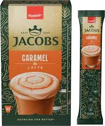 Jacobs Hot Iced Cappuccino Salted Caramel   Caramel   Cappuccino