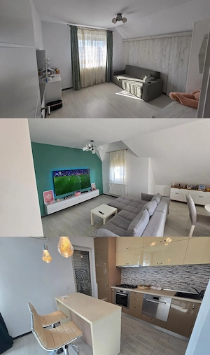 Duplex 120 mp 7min Metrou  Parcare Mobilat+Utilat Panoramă 2băi 2balcoane Apollo Residence - imagine 6
