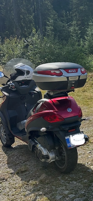 piaggio mp3 lt 400 se conduce cu B - imagine 4