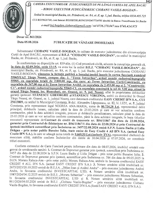 Vand teren intravilan localizat in Humulesti, Jud. Neamt  - imagine 4