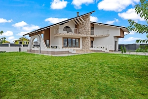 Vila cu arhitectura deosebita, teren 636mp, Cristian, Brasov - imagine 5