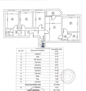 Apartament 4 camere Semidecomandat Metrou Brancoveanu - imagine 8