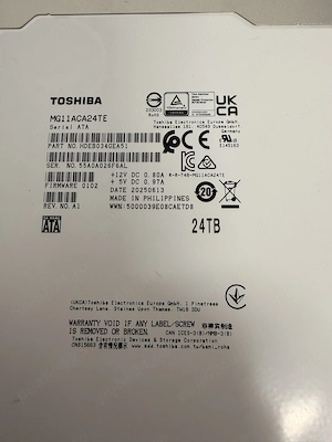 Hard Disk Toshiba Enterprise 24TB