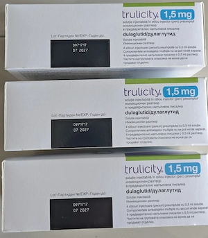 Vând 3 cutii Trulicity, în total 12 penuri