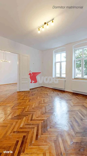 Apartament complet renovat, 3 camere, 2 bai, 91 mp, zona Bălcescu - imagine 2