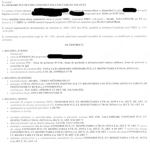 Teren intravilan de vanzare - Str. Salcamilor - Mun. Sibiu - 1296mp - imagine 4