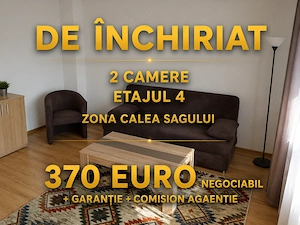 Calea Sagului | Centrala termica | Mobilat si utilat | Decomandat - imagine 2