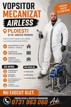Vopsitor mecanizat airless 